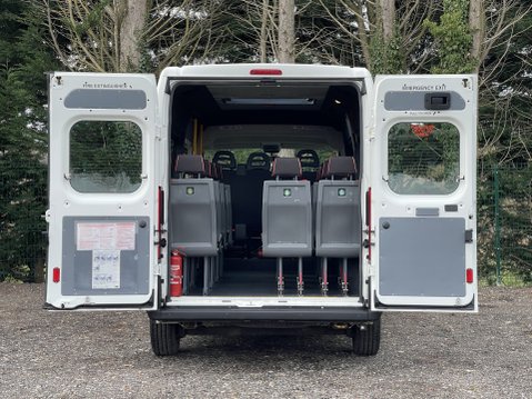 Peugeot Boxer BLUE HDI 335 L3H2 17 seat NON-D1 Minibus with ramps, sensors. ULEZ 16