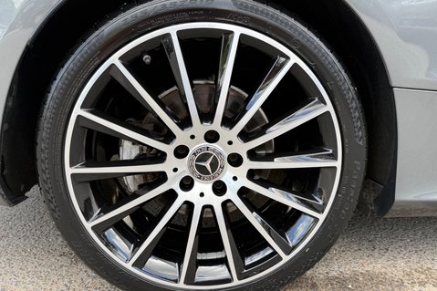 Mercedes-Benz C Class C 220 D AMG LINE PREMIUM PLUS - SELENITE GREY WITH CRANBERRY LEATHER 71