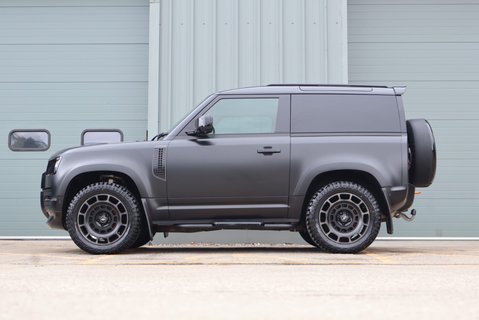 Land Rover Defender 90 D250 HARD TOP MHEV styled by Seeker with a matt PPF award winning looks  8