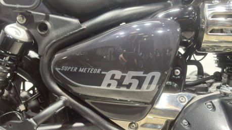 Royal Enfield Super Meteor 2024 6K 12 MONTHS MOT SUPER CLEAN BIKE CRUISER 650 A2 READY 45