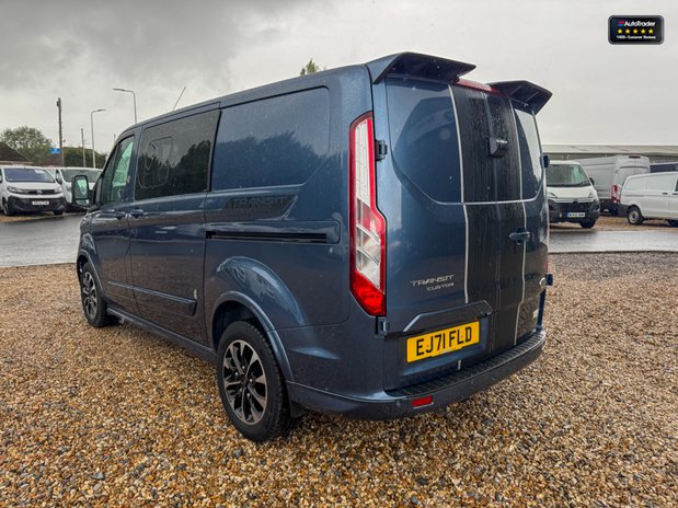 Ford Transit Custom AUTO Crew Cab SWB L1H1 320 Sport Air Con Camera Nav NO VAT SELECT 11