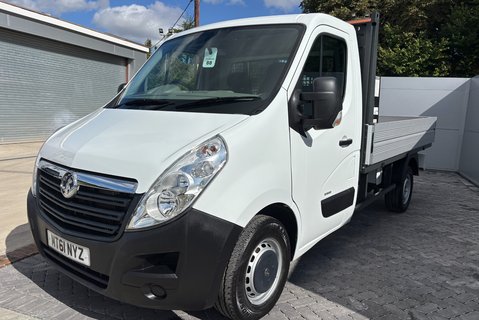 Vauxhall Movano R3500 L2 145 ps Dropside Truck with PH FV500 Swing Lift 5