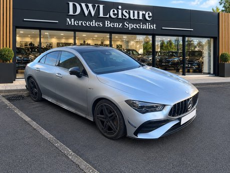 Mercedes-Benz CLA Class CLA 35 AMG 4Matic Premium Plus Coupe Auto Petrol MHEV PAN ROOF/MEMORY SEATS