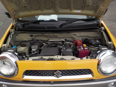 Suzuki Hustler HYBRID TURBO X 660cc Auto Kei Car MR41S Active Yellow 32