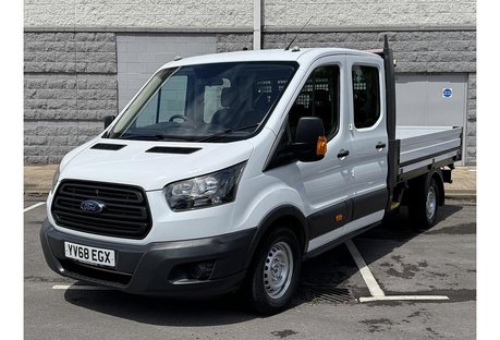 Ford Transit 2.0 350 EcoBlue Dropside Double Cab 4dr Diesel Manual FWD L3 H1 Euro 6 (130