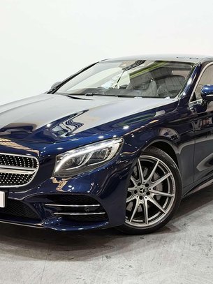 Mercedes-Benz S Class 4.0 S560 V8 BiTurbo AMG Line (Premium) Coupe 2dr Petrol G-Tronic Euro 6 (s/ 2