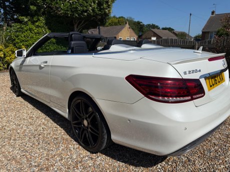Mercedes-Benz E Class 2.1 E220d AMG Line Edition (Premium) Cabriolet G-Tronic+ Euro 6 (s/s) 2dr 10