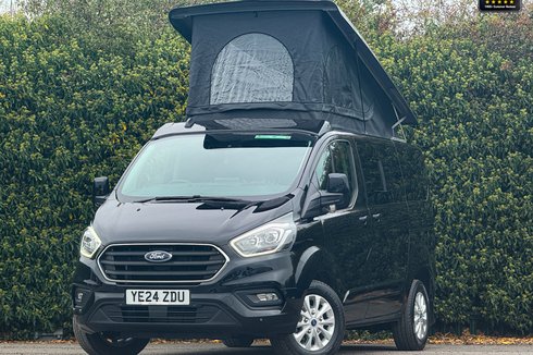 Ford Transit Custom Hamilton Jarvis Conversion|Automatic|5 Belt|4 Berth|Pop Top|Kitchen