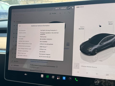 Tesla Model 3 Standard Range Plus Saloon 4dr Electric Auto RWD (241 bhp) 25