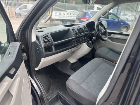 Volkswagen Transporter T6 TDI HIGHLINE BLACK FSH DAY VAN CAMPERVAN READY 11