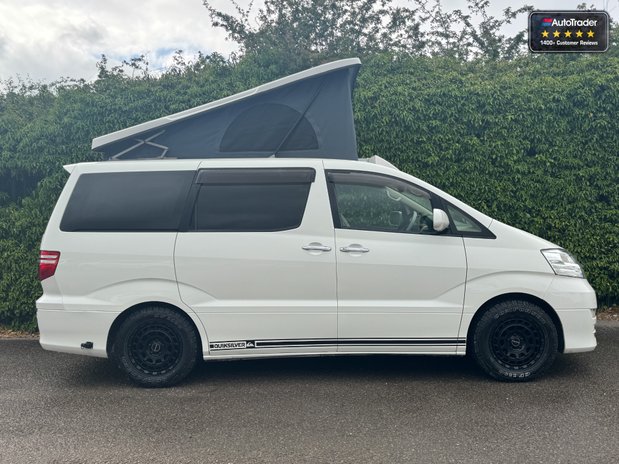 Toyota Alphard Camper|2 Berth|2 Belts|Solar|Kitchen|Vanlux 33