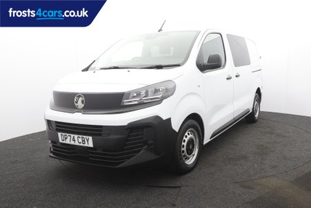 Vauxhall Vivaro Double Cab 2.0 Turbo D Prime H1 Euro 6 (145 ps)