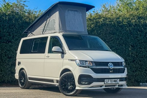 2021 Volkswagen TransporterCamper King St Tropez|4 Berth|T28|Pop Top|Air Con|Cooker|Fridge — thumbnail 45 of 51