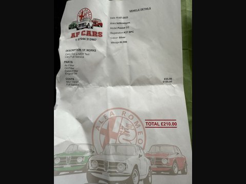 Volkswagen CC 2.0 CC BlueMotion Technology TDI Semi-Auto 4dr 85