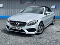 Mercedes-Benz C Class 2.1 C220d AMG Line (Premium Plus) Cabriolet G-Tronic+ Euro 6 (s/s) 2dr 50