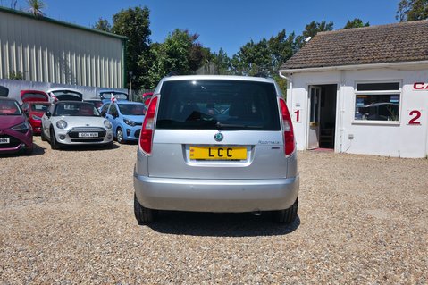Skoda Roomster SE PLUS.7 SERVICES..IDEAL FOR DOGS, WHEELCHAIR.SUNROOF..LAST OWNER 7 YEARS 11