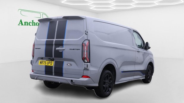 Ford Transit Custom SWB L1H1 Low Roof Sport 320 Air Con Alloys Sensors Cam EURO 6 4