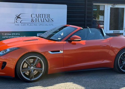 Jaguar F-Type 5.0 V8 S Convertible 2dr Petrol Auto Euro 5 (s/s) (495 ps) 2