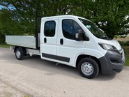 Peugeot Boxer 335 2.2 Hdi 130 ps Crew Cab Tipper - Air Con - Ex MOD 5
