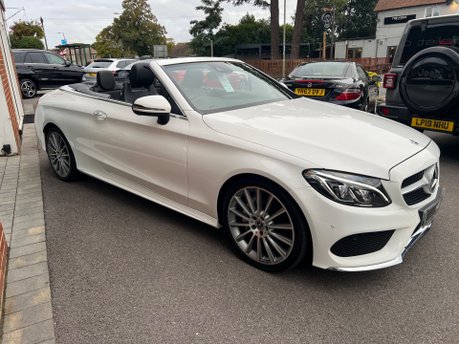 Mercedes-Benz C Class 2.1 C220d AMG Line (Premium Plus) Cabriolet 2dr Diesel G-Tronic+ Euro 6 6