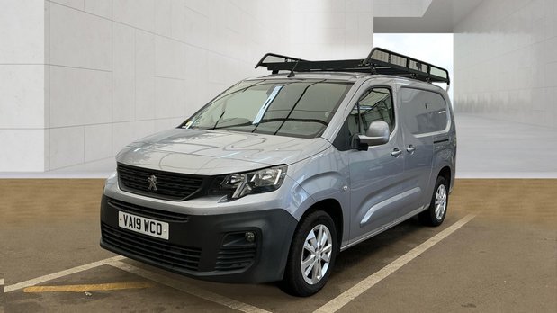 Peugeot Partner LWB L2H1 Low Roof Asphalt Air Con Alloys Cam Sensors EURO 6 NO VAT 1