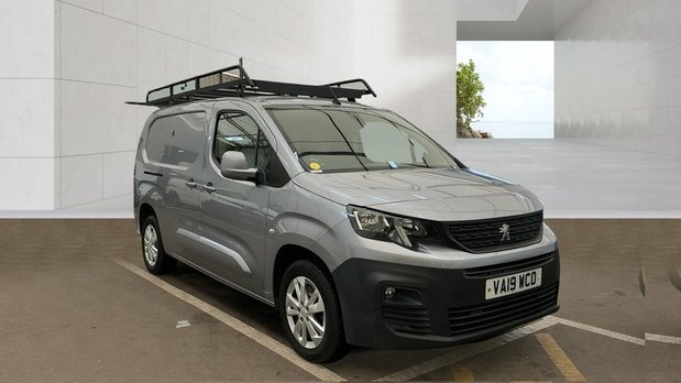 Peugeot Partner LWB L2H1 Low Roof Asphalt Air Con Alloys Cam Sensors EURO 6 NO VAT 2