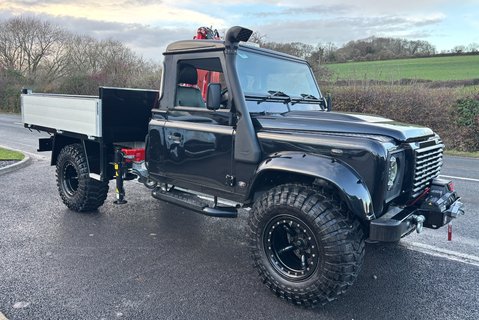 Land Rover Defender 130 130 Tdci Crane Tipper - Air Con - Galv Chassis 6
