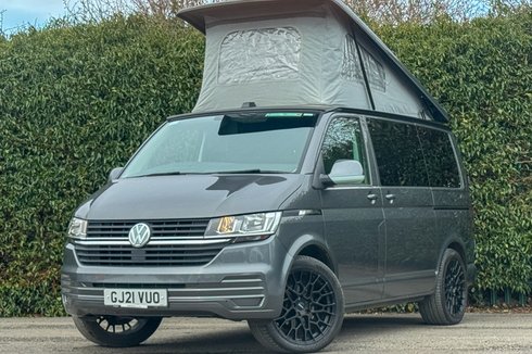 Volkswagen Transporter Camper King St Tropez|4 Berth|T28|Pop Top|Air Con|Cooker|Fridge