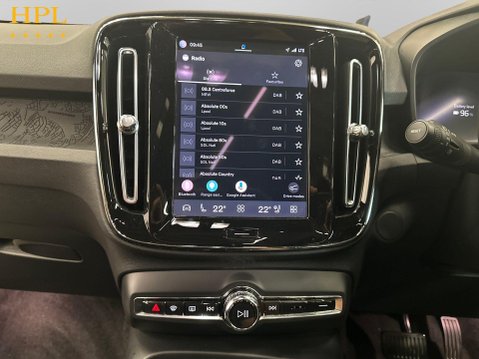 Volvo C40 Recharge 69kWh Plus SUV 5dr Electric Auto (231 ps) 1 Owner - Sensors - Blu 19
