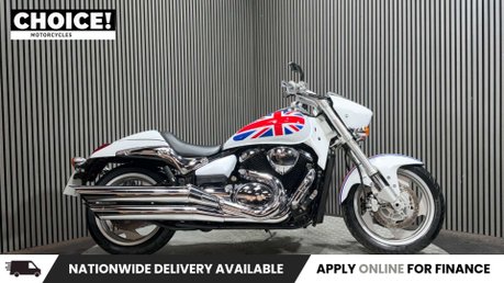 Suzuki Intruder 1500 2012 ONLY 16K FRESHLY PAINTED UNION JACK MOT SEP 2027 1