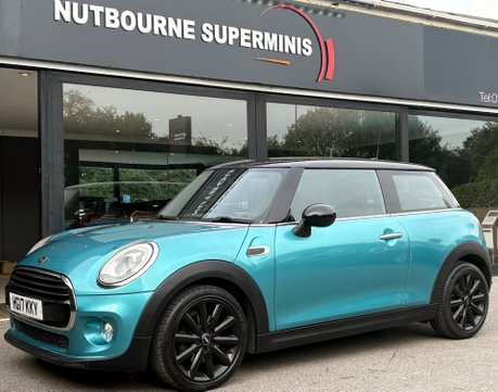 Mini Hatch Cooper 1.5 Petrol Manual Chili 3 door - CARRIBEAN AQUA - BLUETOOTH AUDIO 1