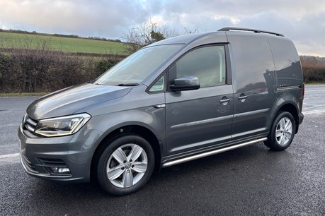 Volkswagen Caddy C20 150ps Tdi Highline DSG Panel Van - Tailgate / Sat Nav / Heated Seats 