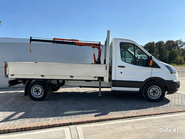 Ford Transit 350 Srw 130 ps Dropside Truck with Maxilift PH110 Crane 7