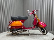 Piaggio Vespa Douglas 125 2002 SHOWING 1,563 MILES GOOD RUNNING GEARED SCOOTER 125CC 1