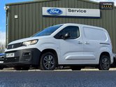 Peugeot Partner SWB L1H1 Low Roof Asphalt Air Con Alloys Camera Nav Sensors SELECT 1