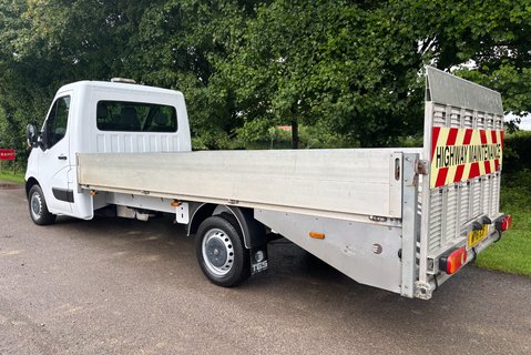 Vauxhall Movano L3H1 F3500 135 ps Lawn Mower Beavertail Truck 6