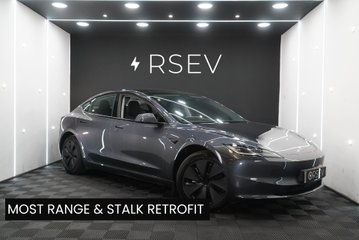 Tesla Model 3 Long Range RWD Most Range!  Now with GROK AI One Owner 