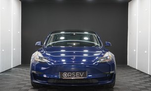 Tesla Model 3 PERFORMANCE AWD Deep Blue Metallic GROK AI RYZEN 20" ALLOYS BLACK INTERIOR 5