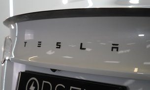 Tesla Model 3 PERFORMANCE Alcantara Dash and Door Trims Swivel Screen Mount  7