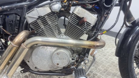 Yamaha XV VIRAGO 125 1997 21K CRUISER V TWIN PROJECT BIKE SPARES OR REPAIR 125CC 24