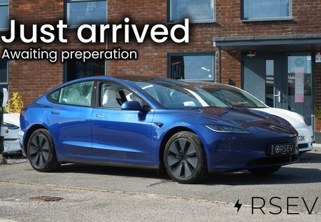 Tesla Model 3 LONG RANGE RWD TOW BAR WHITE INTERIOR GROK AI VENTILATED SEATS 1 OWNER VATQ
