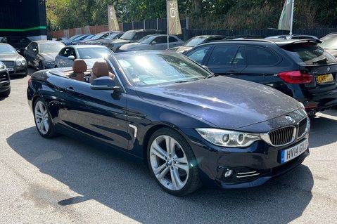 BMW 4 Series 428I LUXURY - ONE OWNER -RARE INTERIOR -LANE CHANGE ASSIST -WARM AIR COLLAR 1