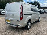 Ford Transit Custom Crew Cab AUTO SWB L1H1 Low Roof Limited 320 Air Con Alloys Sensors Cam EURO 7