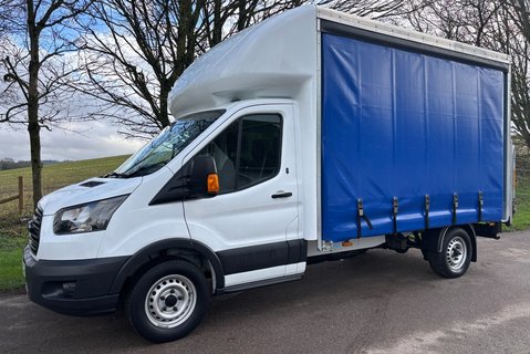 Ford Transit 350 L3 Srw 130 ps Curtain Side Truck with Tail Lift 1
