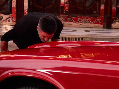 Simon Cowell reunited with his Triumph TR6 he bought from us in March 1994. 4