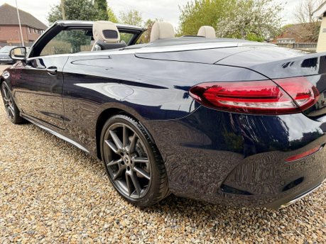 Mercedes-Benz C Class 2.0 C220d AMG Line (Premium) Cabriolet 2dr Diesel G-Tronic+ Euro 6 (s/s) (1 8
