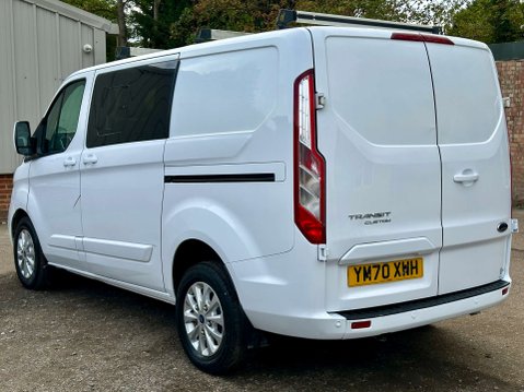 Ford Transit Custom 2.0 300 EcoBlue Limited Crew Van L1 H1 Euro 6 (s/s) 5dr (6 Seat) 7