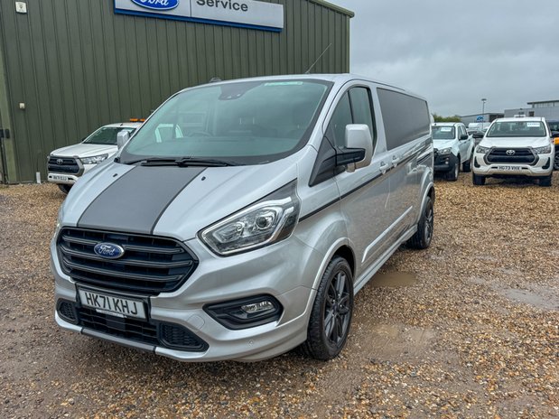 Ford Transit Custom LWB L2H1 Low Roof Sport 280 Air Con Alloys Sensors Cam Tow Bar EURO 6 2