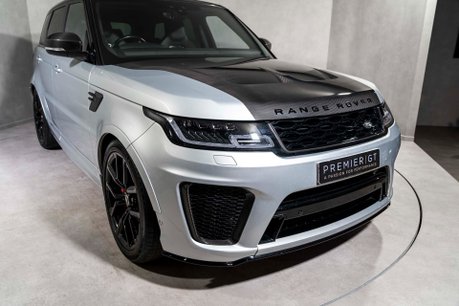Land Rover Range Rover Sport SVR CARBON EDITION. DEPLOYABLE SIDE STEPS. MATRIX LEDs. CARBON FIBRE ENGINE BAY 36