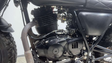 Mutt Sabbath 2021 4K GOOD RUNNING LIGHT PROJECT BIKE 250CC MODERN RETRO 13